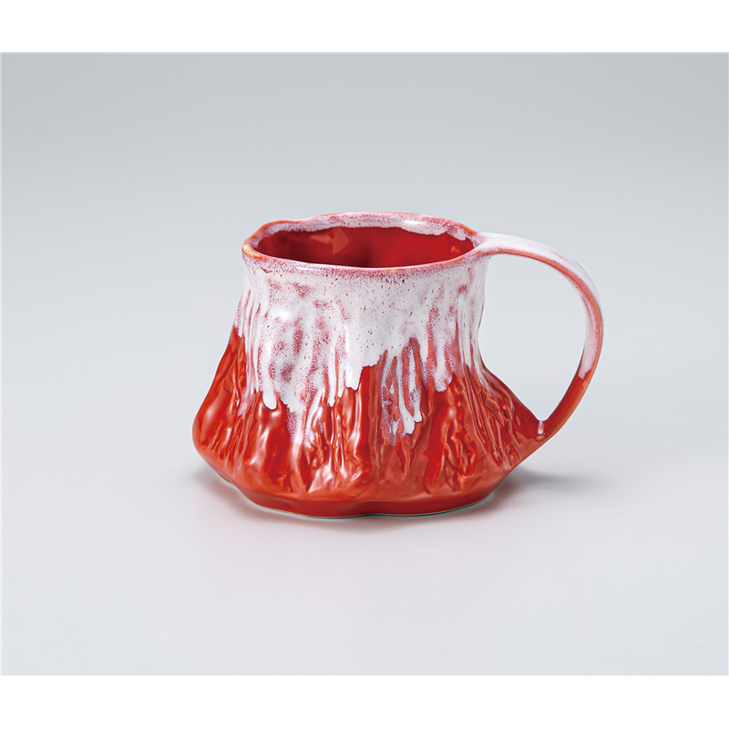 古林陶器 マグ 赤富士マグ(大) 1353610251 1個（ご注文単位1個）【直送品】