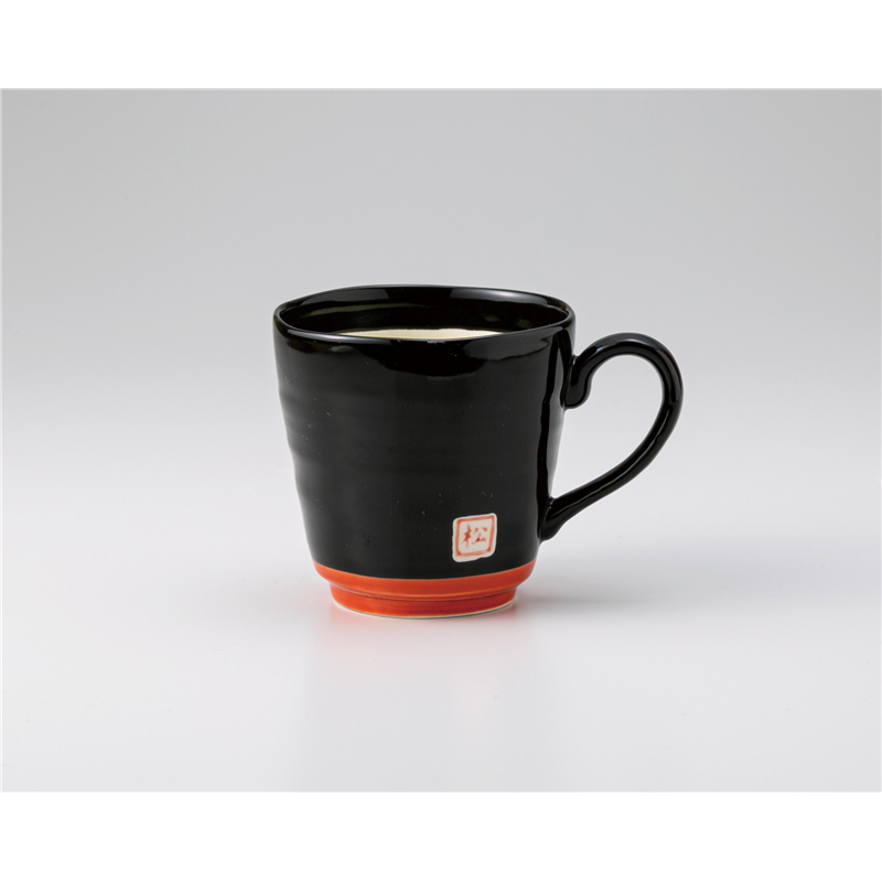 古林陶器 マグ 黒雅マグ 1260810547 1個（ご注文単位1個）【直送品】