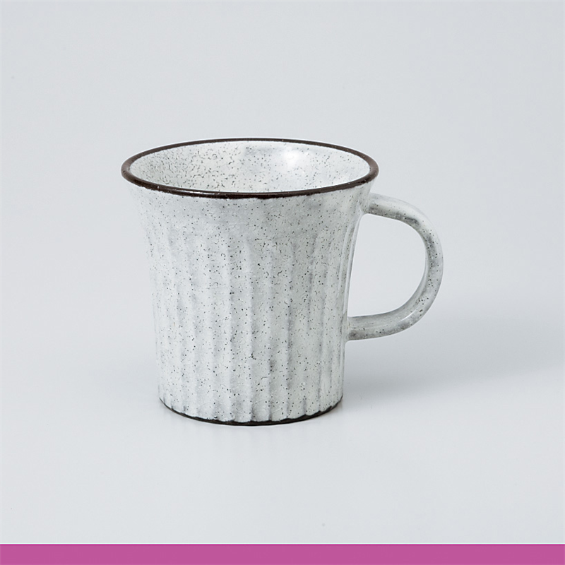 古林陶器 マグ 削ぎマグ ホワイト 965610605 1個（ご注文単位1個）【直送品】