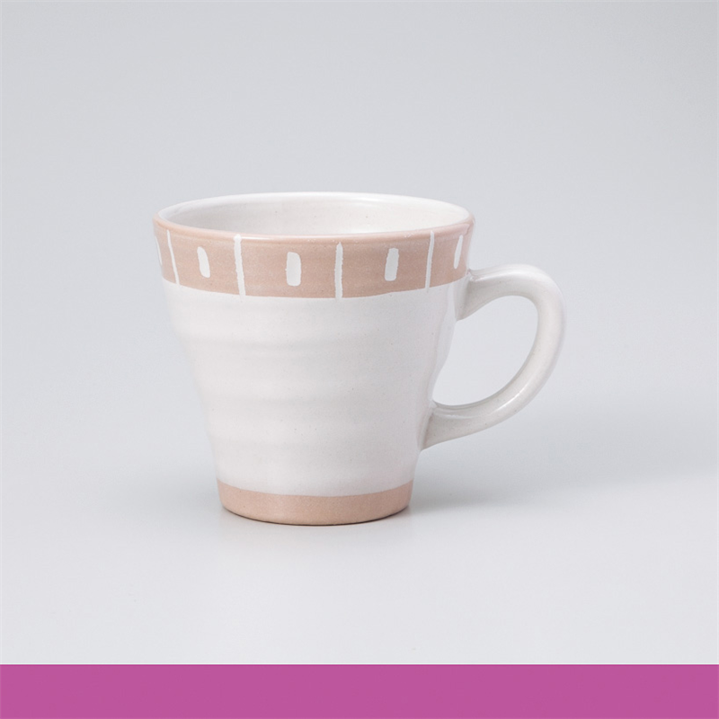 古林陶器 マグ 渕飾りマグ(ピンク) 861520474 1個（ご注文単位1個）【直送品】