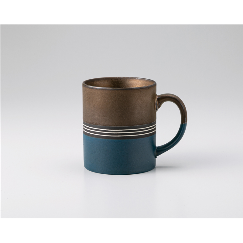 古林陶器 マグ 金彩マットカラーマグ NAVY 1260840115 1個（ご注文単位1個）【直送品】