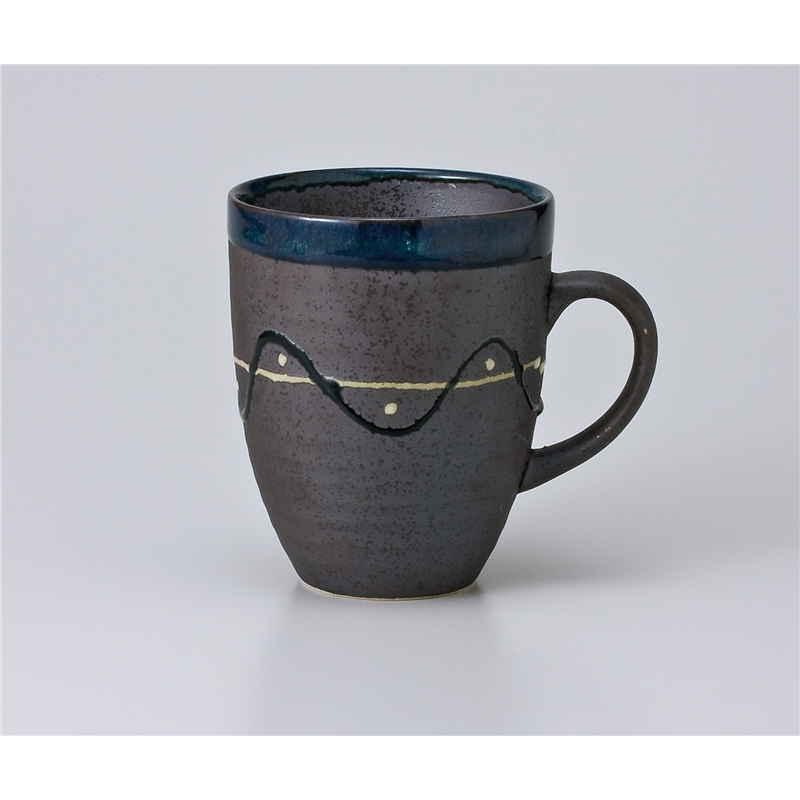 古林陶器 マグ 一珍波マグ 663520216 1個（ご注文単位1個）【直送品】