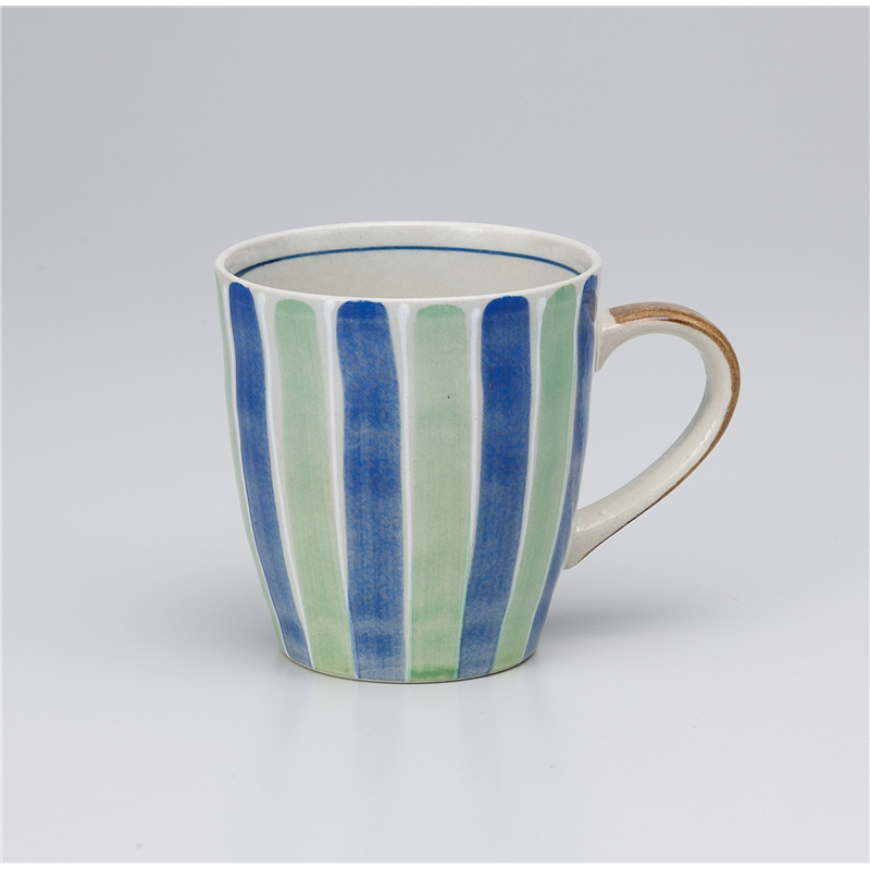 古林陶器 マグ 一珍色トクサマグ(青) 1065060547 1個（ご注文単位1個）【直送品】