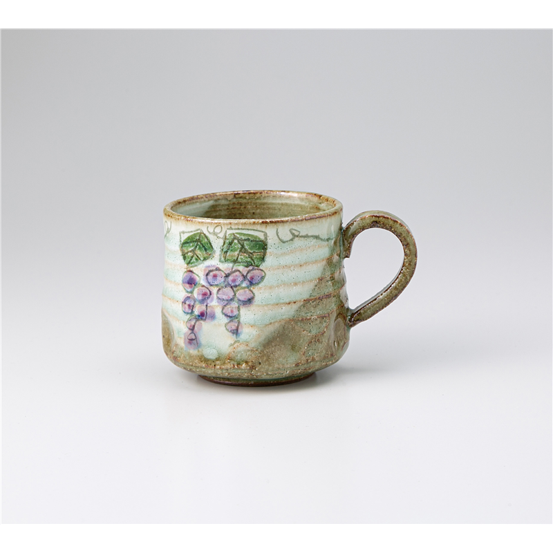 古林陶器 マグ 南蛮(ぶどう)駒型マグ 965360547 1個(ご注文単位1個)【直送品】