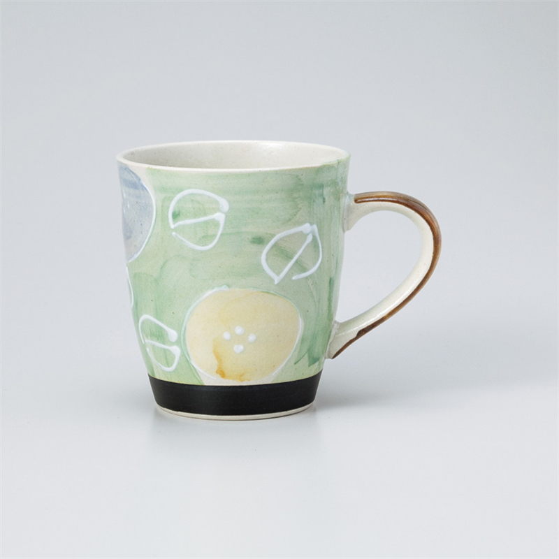 古林陶器 マグ 軽々柚子一珍花マグ ヒワ 861360557 1個(ご注文単位1個)【直送品】