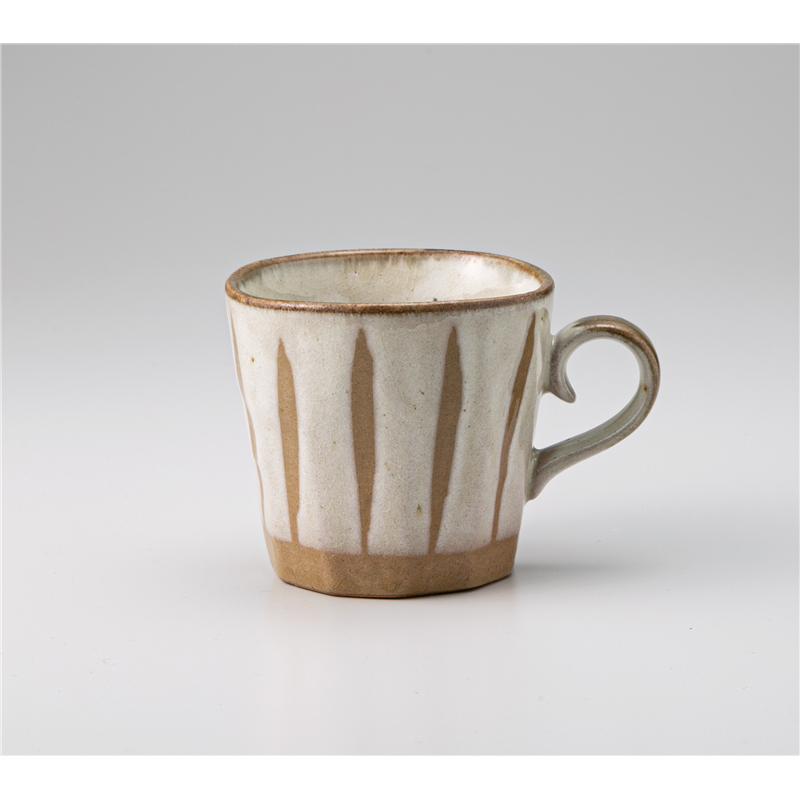 古林陶器 マグ 粉引彫トクサソギマグ 563010357 1個（ご注文単位1個）【直送品】