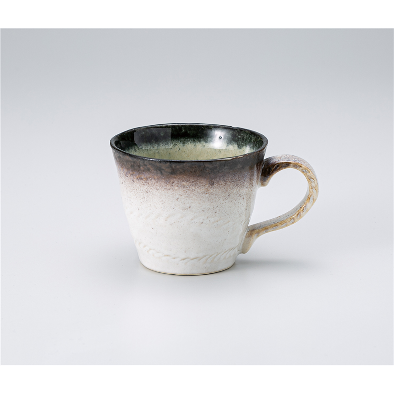 古林陶器 マグ 均窯グリーンマグカップ 1353930501 1個（ご注文単位1個）【直送品】