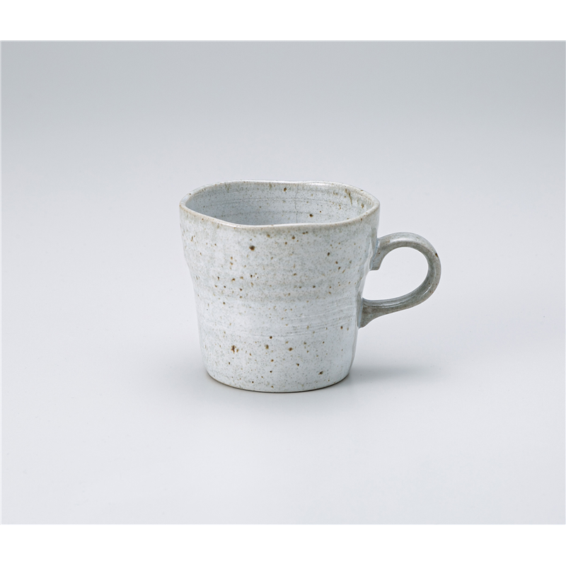 古林陶器 マグ 青地刷毛目軽コーヒー碗 1353940557 1個（ご注文単位1個）【直送品】