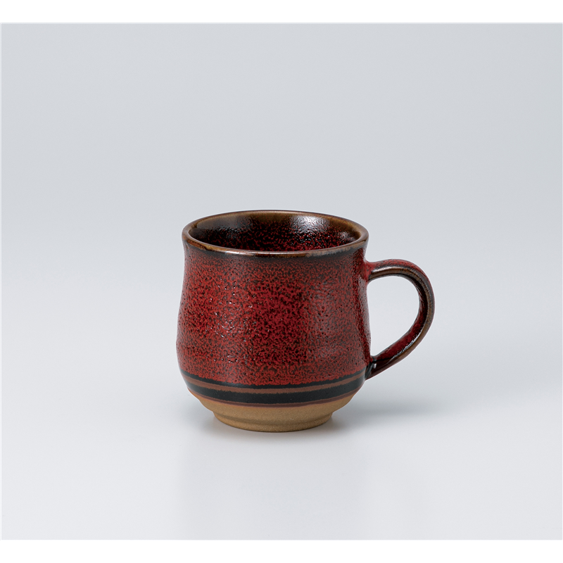 古林陶器 マグ 赤柚木マグカップ 1165540616 1個（ご注文単位1個）【直送品】