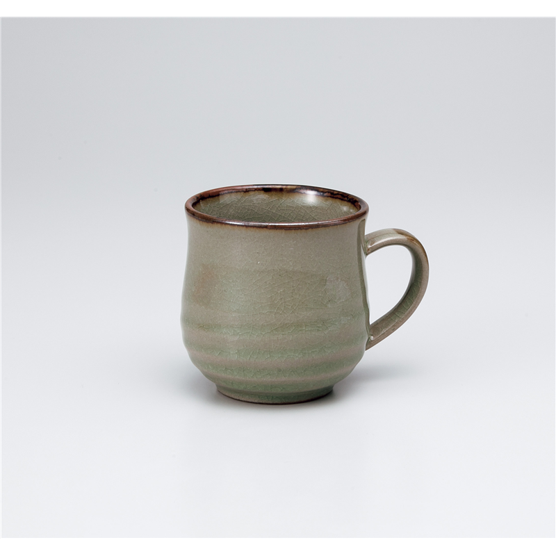 古林陶器 マグ 民芸渋草タルマグ 1065820516 1個（ご注文単位1個）【直送品】