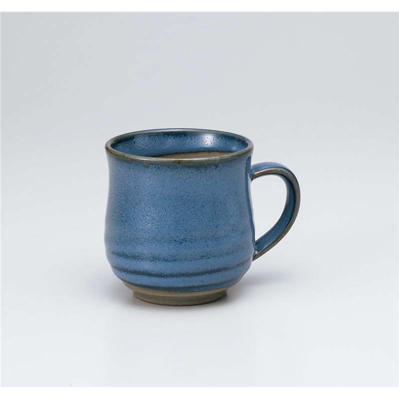 古林陶器 マグ 民芸青なまこタルマグ 1065750316 1個（ご注文単位1個）【直送品】