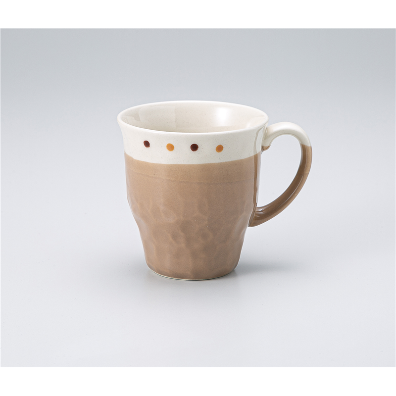 古林陶器 マグ ドットマロン マグカップ 1353960641 1個（ご注文単位1個）【直送品】