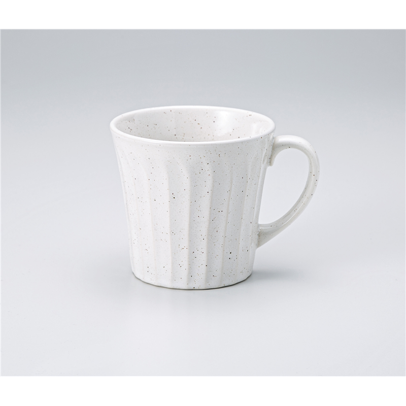 古林陶器 マグ MINOソギマグ ホワイト 1354030201 1個（ご注文単位1個）【直送品】