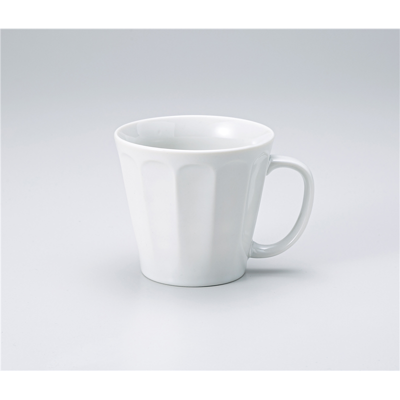 古林陶器 マグ プルームホワイトマグカップ 1354030526 1個（ご注文単位1個）【直送品】