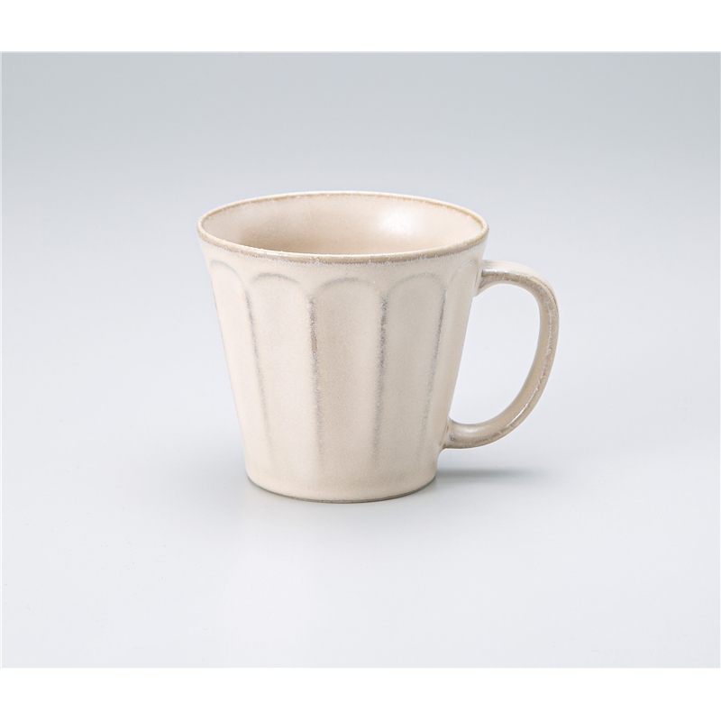 古林陶器 マグ プルームスモーキーグレーマグカップ 1354030626 1個（ご注文単位1個）【直送品】