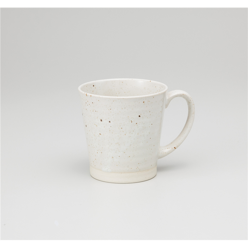 古林陶器 マグ 楽釉白 軽量マグ 1065810452 1個（ご注文単位1個）【直送品】