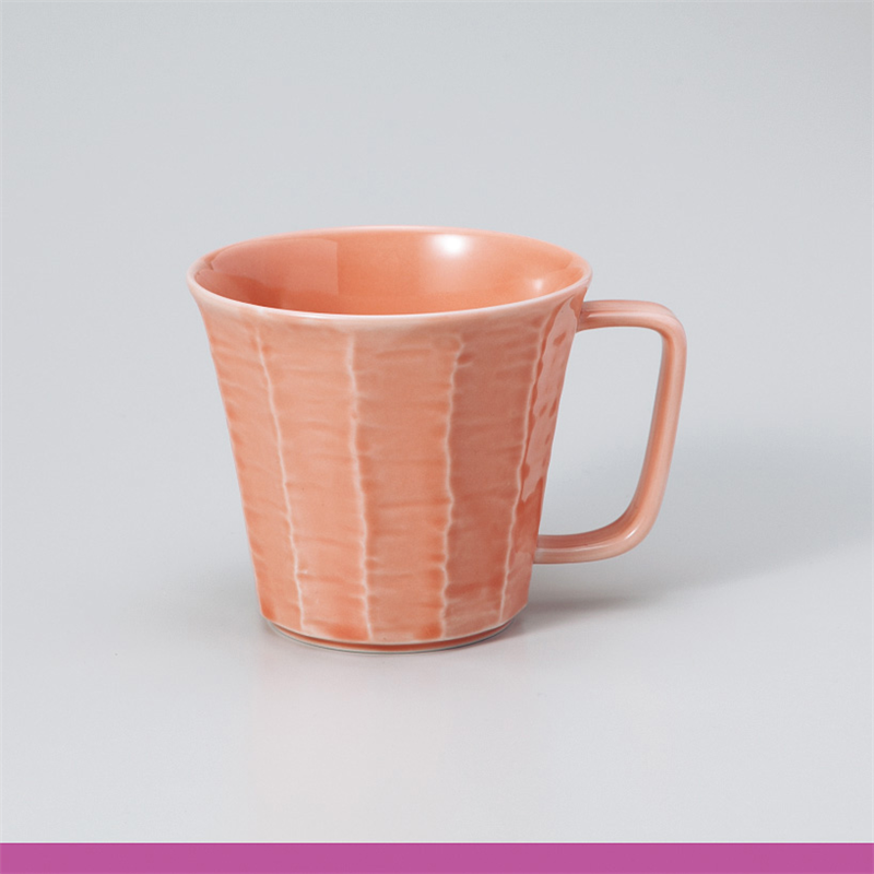 古林陶器 マグ 軽量マロン形マグ ピンク 861760440 1個（ご注文単位1個）【直送品】