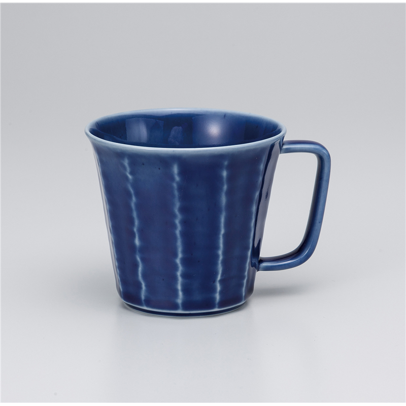 古林陶器 マグ 軽量マロン形ブルーマグ 1065050640 1個（ご注文単位1個）【直送品】