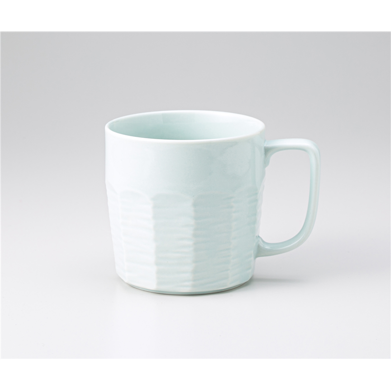 古林陶器 マグ ブルー 軽量ソギマグ 1261250354 1個（ご注文単位1個）【直送品】