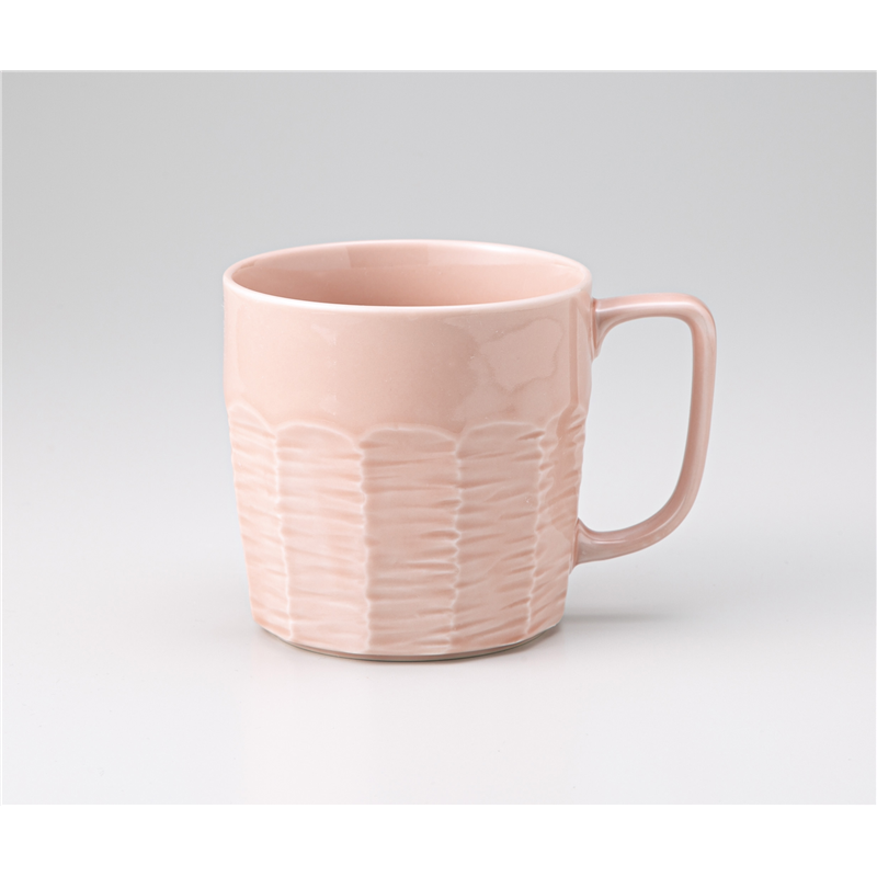 古林陶器 マグ ピンク 軽量ソギマグ 1261250454 1個（ご注文単位1個）【直送品】