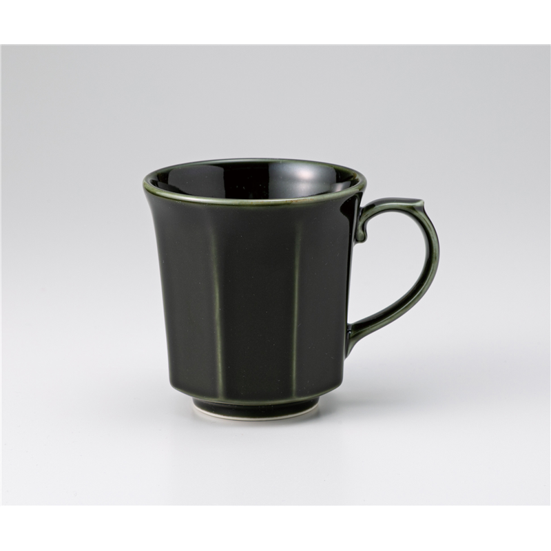 古林陶器 マグ オリベ 八角マグ 1261250651 1個（ご注文単位1個）【直送品】