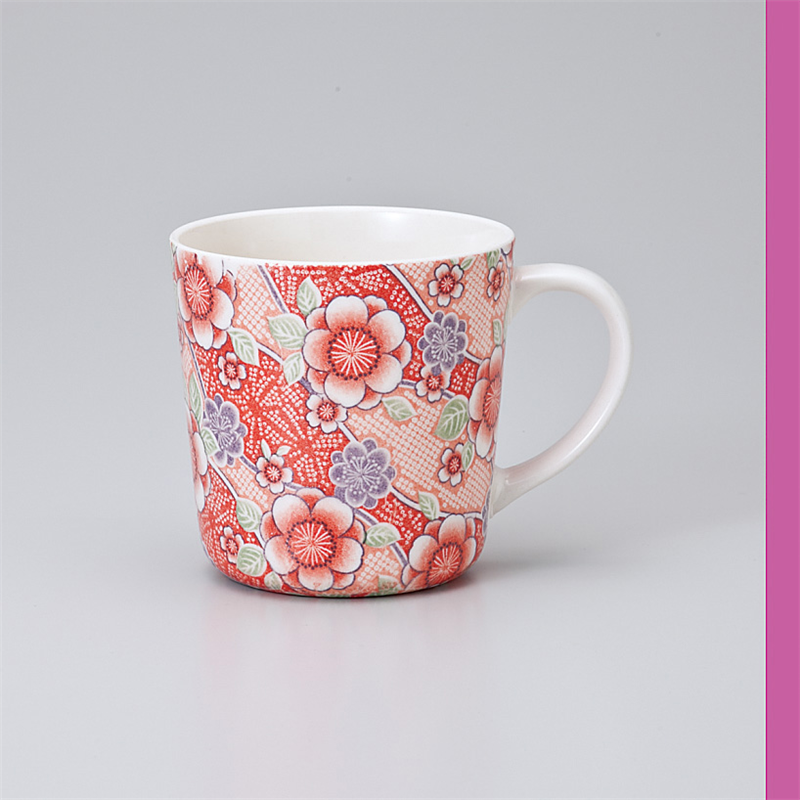 古林陶器 マグ 紅染 丸マグ(赤) 758220151 1個（ご注文単位1個）【直送品】