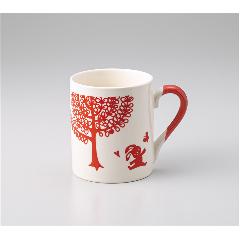 古林陶器 マグ フォレストラビットマグ 1261450215 1個（ご注文単位1個）【直送品】