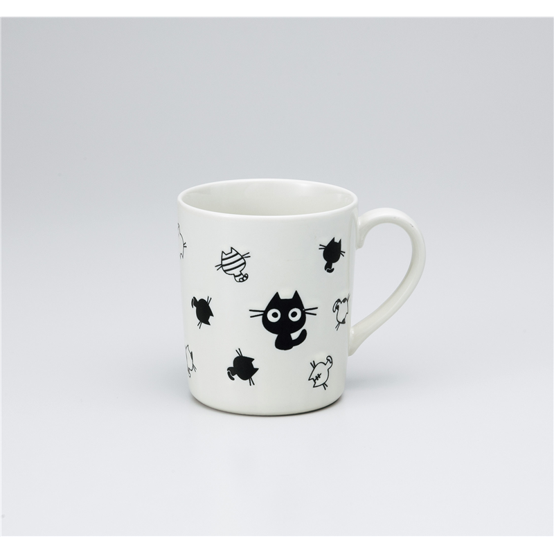 古林陶器 マグ ネコランド 軽量マグ 1065830154 1個（ご注文単位1個）【直送品】