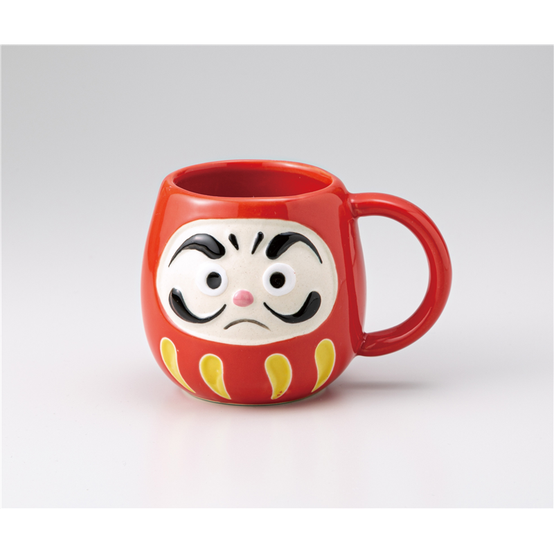 古林陶器 マグ 赤だるま マグ 1261510647 1個（ご注文単位1個）【直送品】