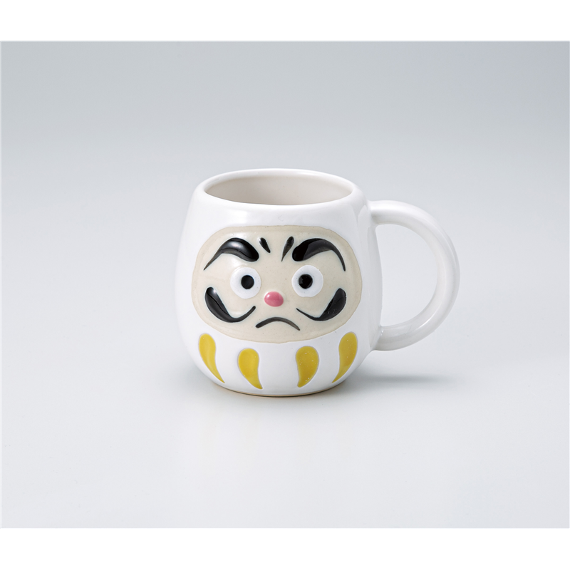 古林陶器 マグ 白だるま マグ 1354320247 1個（ご注文単位1個）【直送品】