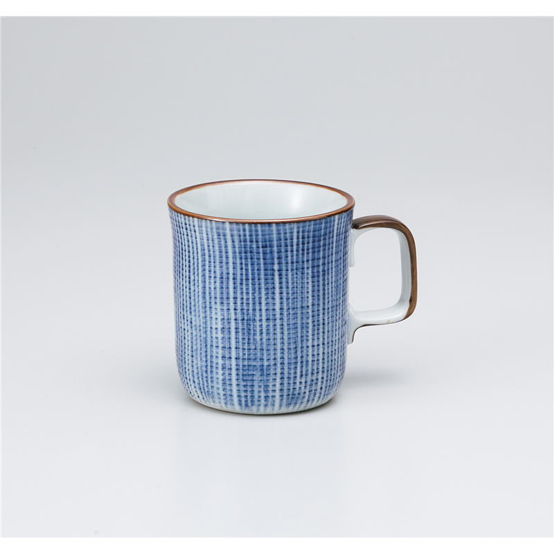 古林陶器 マグ&スープカップ 布目細十草マグ 1065760552 1個（ご注文単位1個）【直送品】