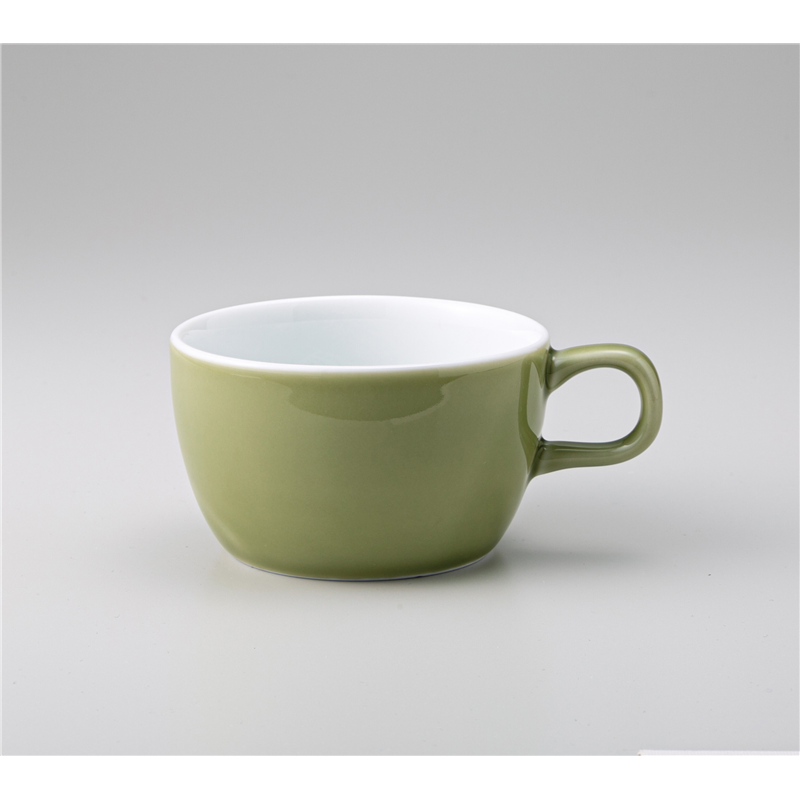 古林陶器 マグ&スープカップ MSポタリースープ グリーン 1261760361 1個（ご注文単位1個）【直送品】