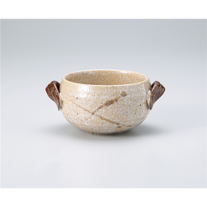 古林陶器 マグ&スープカップ 丸手付シチューボール 流砂丘 1354460401 1個（ご注文単位1個）【直送品】