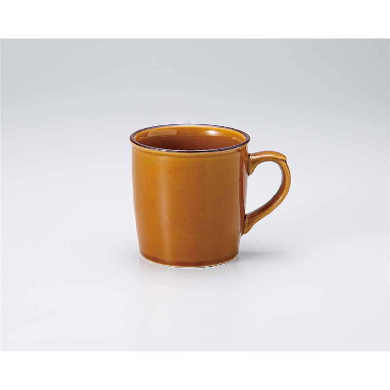 古林陶器 蓋付マグ&マグ(洋) 大マグ キャラメル 1354650501 1個（ご注文単位1個）【直送品】