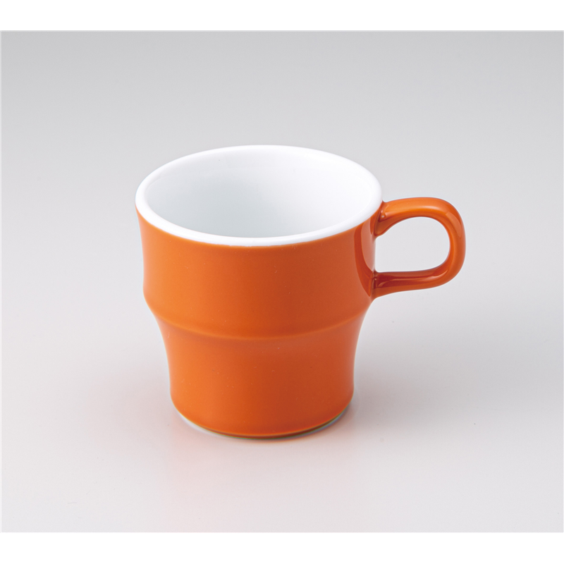 古林陶器 マグ(洋) MSスタックマグ オレンジ 1261850461 1個（ご注文単位1個）【直送品】