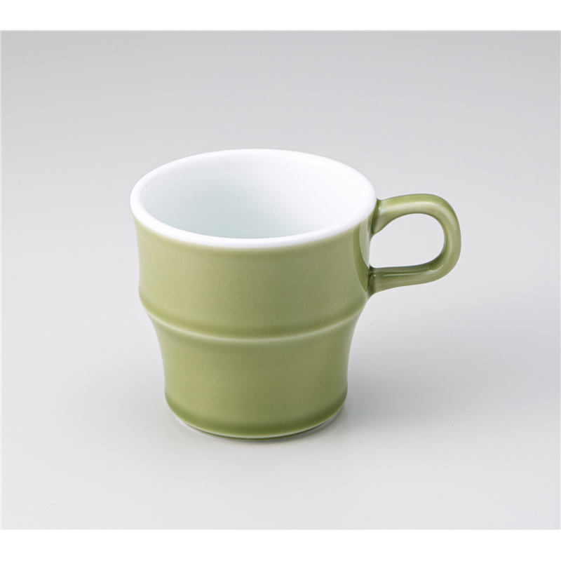 古林陶器 マグ(洋) MSスタックマグ グリーン 1261850361 1個（ご注文単位1個）【直送品】