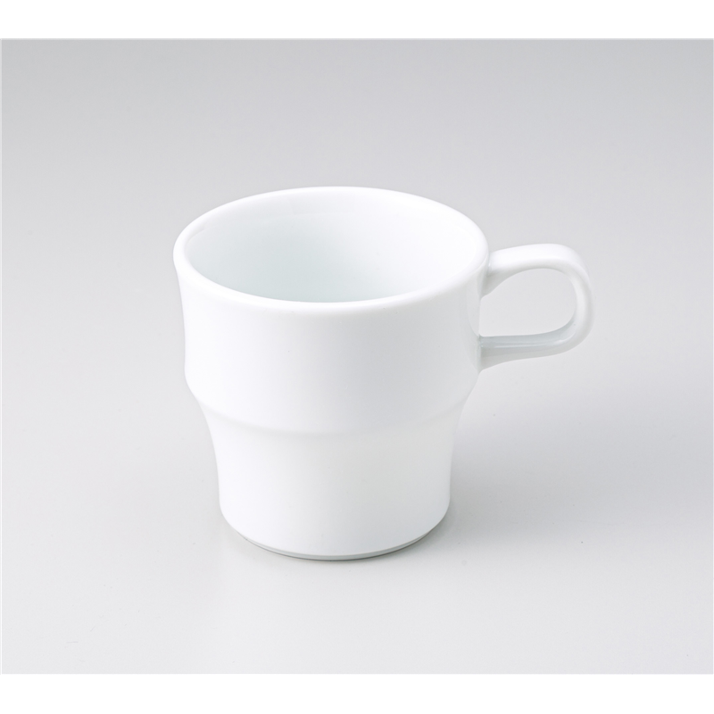 古林陶器 マグ(洋) MSスタックマグ ホワイト 1261850261 1個（ご注文単位1個）【直送品】