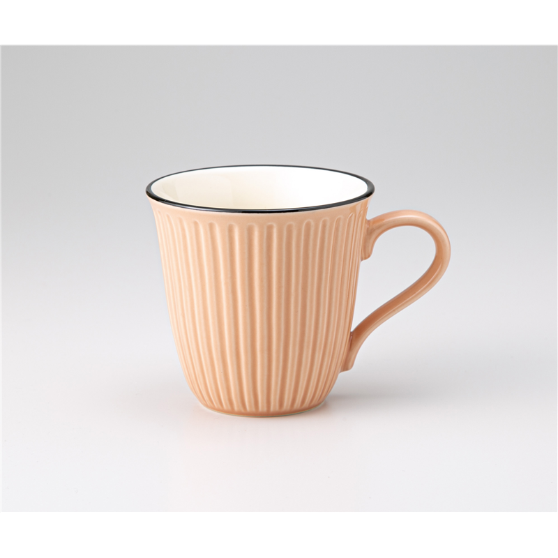 古林陶器 マグ(洋) フルーティーマグ ピンク 1261260315 1個（ご注文単位1個）【直送品】