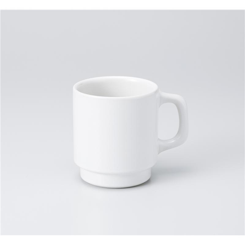 古林陶器 マグ(洋) ヒューマンスタックマグ 乳白 1166540256 1個（ご注文単位1個）【直送品】