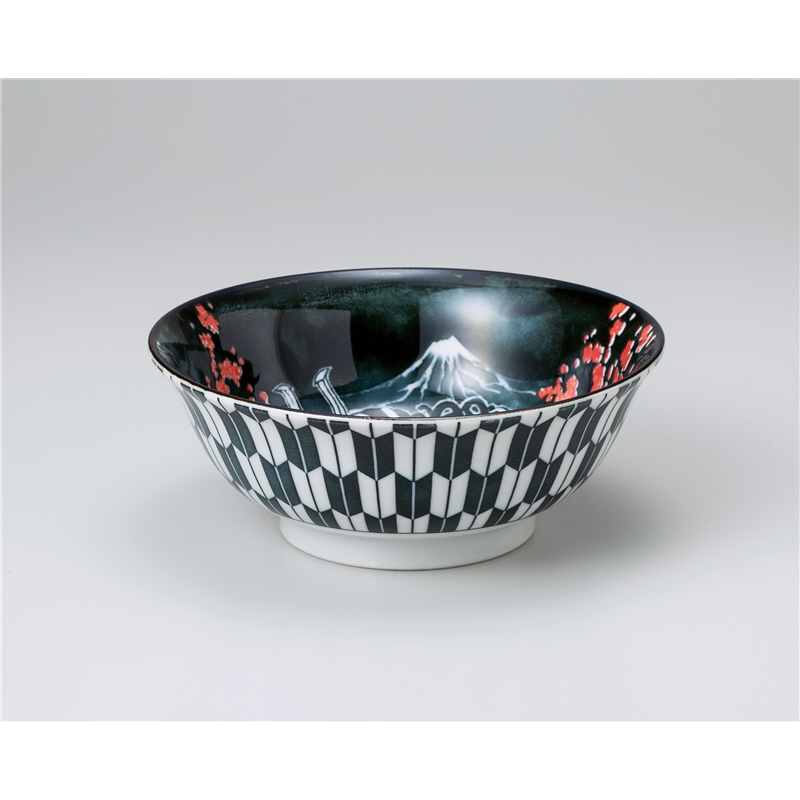 古林陶器 中華単品 歌舞伎6.8ラーメン丼 1069850101 1個（ご注文単位1個）【直送品】