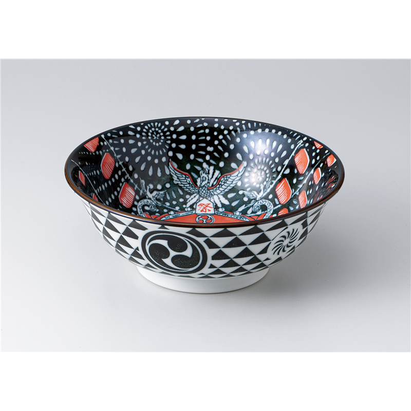 古林陶器 中華単品 祭り 6.8ラーメン 1357450101 1個（ご注文単位1個）【直送品】