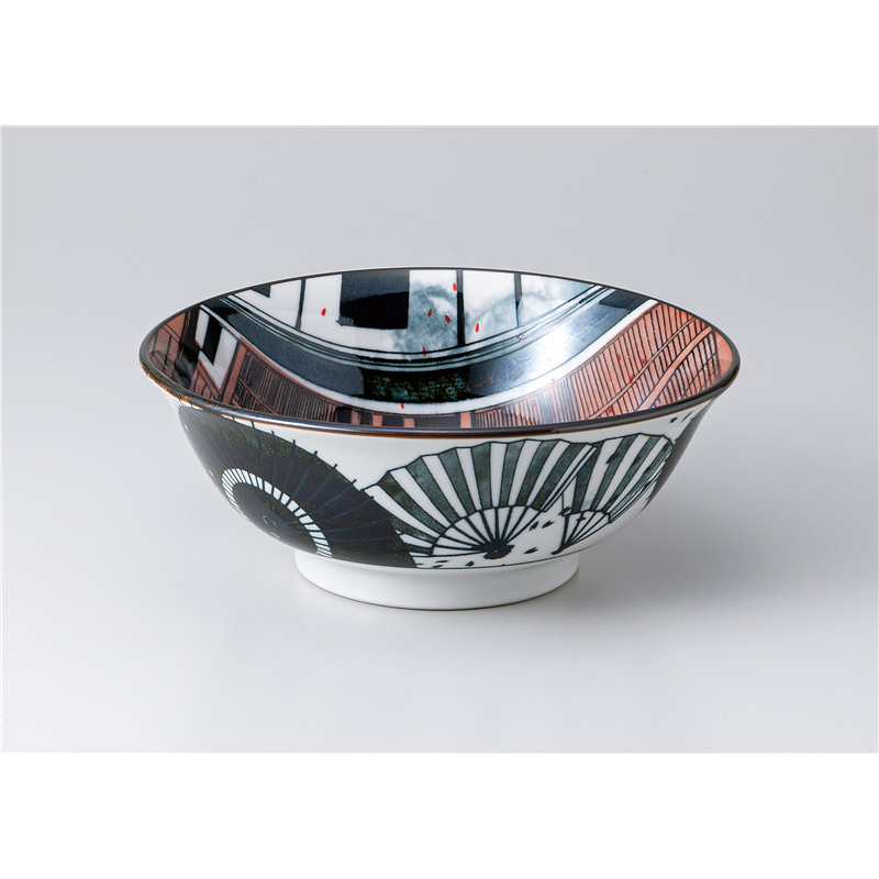 古林陶器 中華単品 舞妓 6.8ラーメン丼 1357450301 1個（ご注文単位1個）【直送品】