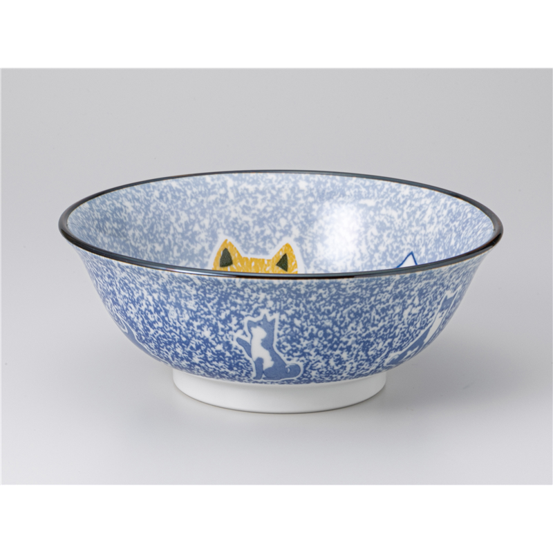 古林陶器 中華単品 柴犬(富士山)6.8ラーメン丼 1266130154 1個（ご注文単位1個）【直送品】