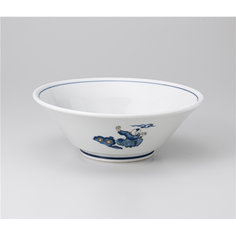 古林陶器 中華単品 新唐子 切立7.0丼 1265310260 1個（ご注文単位1個）【直送品】