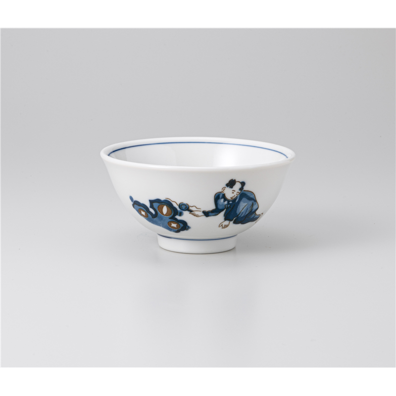 古林陶器 中華単品 新唐子 スープ碗 1265320460 1個（ご注文単位1個）【直送品】