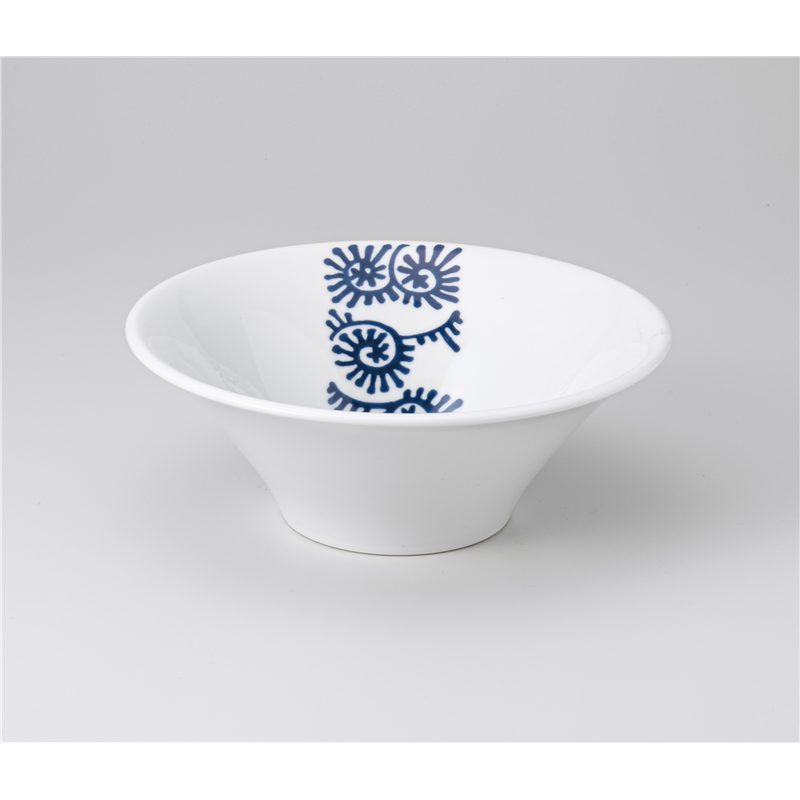 古林陶器 中華単品 唐草21cmボール 1265340103 1個（ご注文単位1個）【直送品】