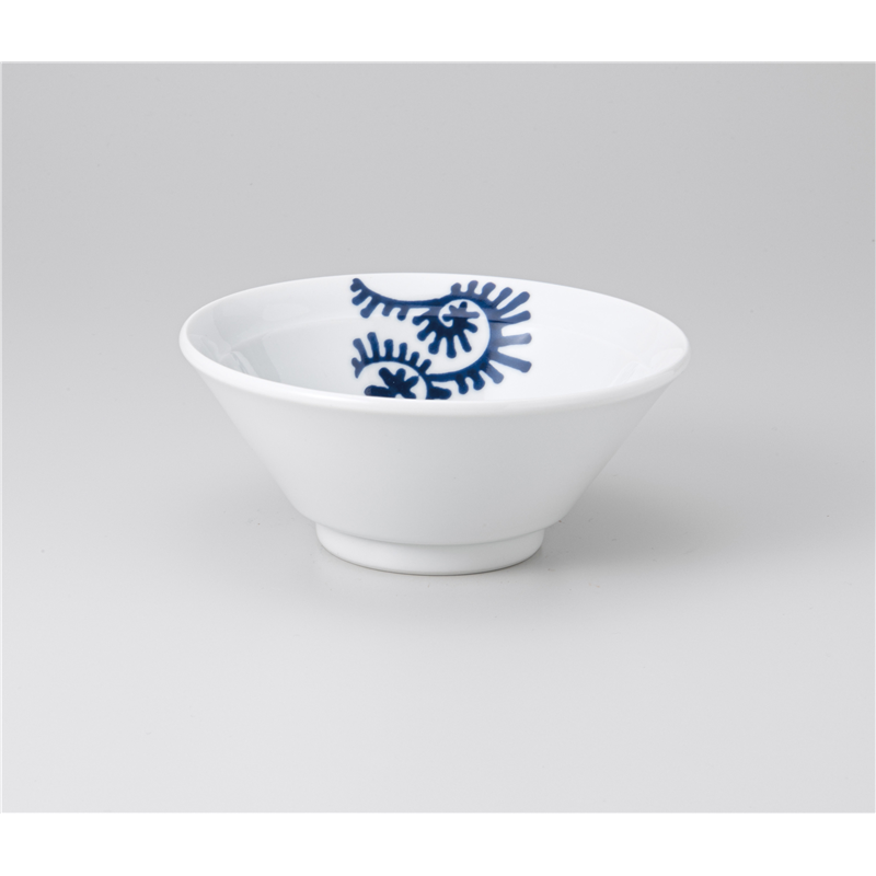 古林陶器 中華単品 唐草白中華リム15cmライス 1265350203 1個（ご注文単位1個）【直送品】