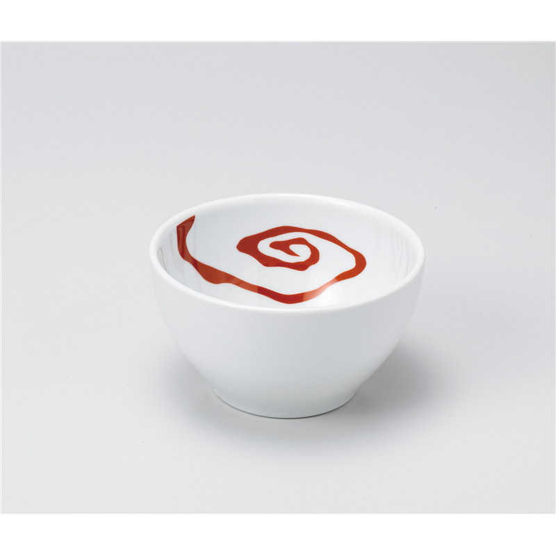 古林陶器 中華単品 赤雲竜13cmボール 1169850133 1個（ご注文単位1個）【直送品】