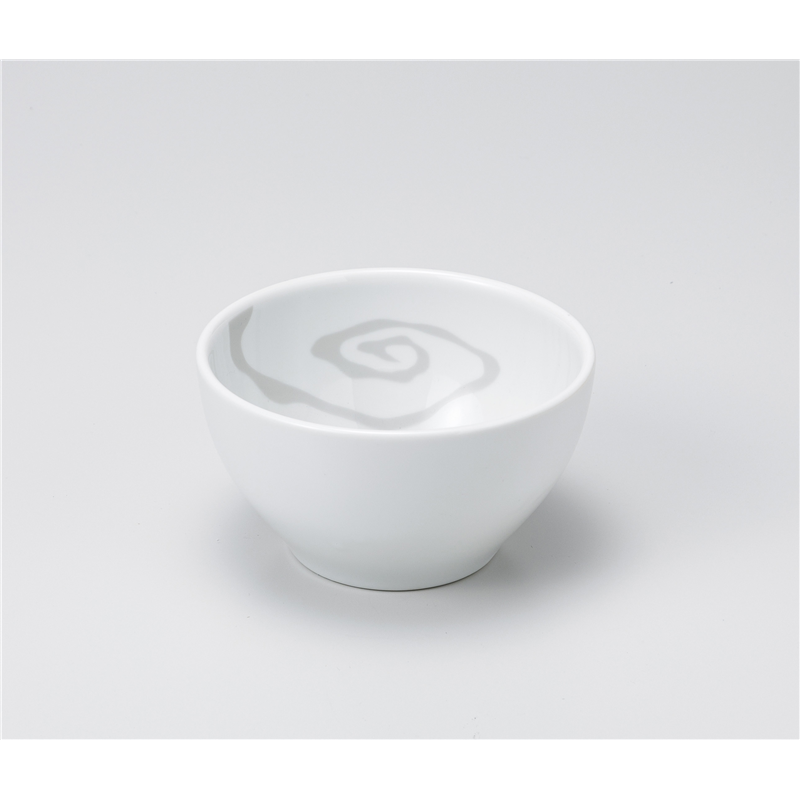 古林陶器 中華単品 グレー雲竜13cmボール 1169850333 1個（ご注文単位1個）【直送品】