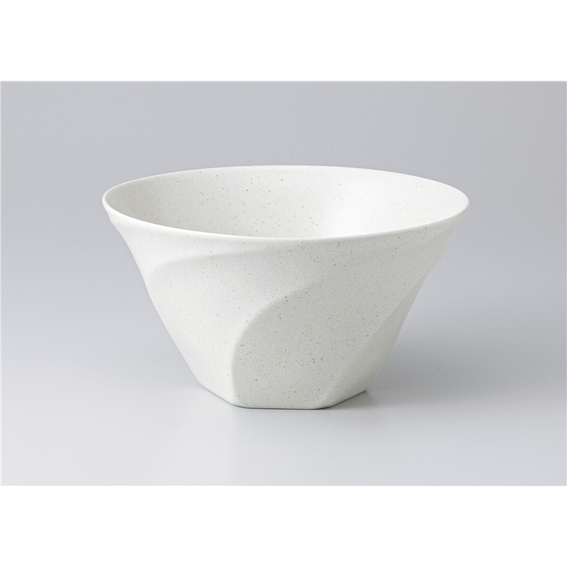 古林陶器 中華単品 ネジリL 白 1357920501 1個（ご注文単位1個）【直送品】